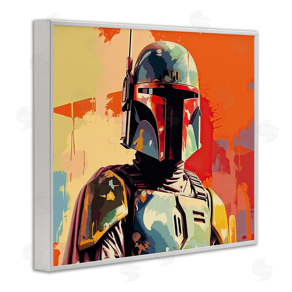Birch & Ink Pop Culture Sci-Fi Man White Framed Giclee Wall Art Print