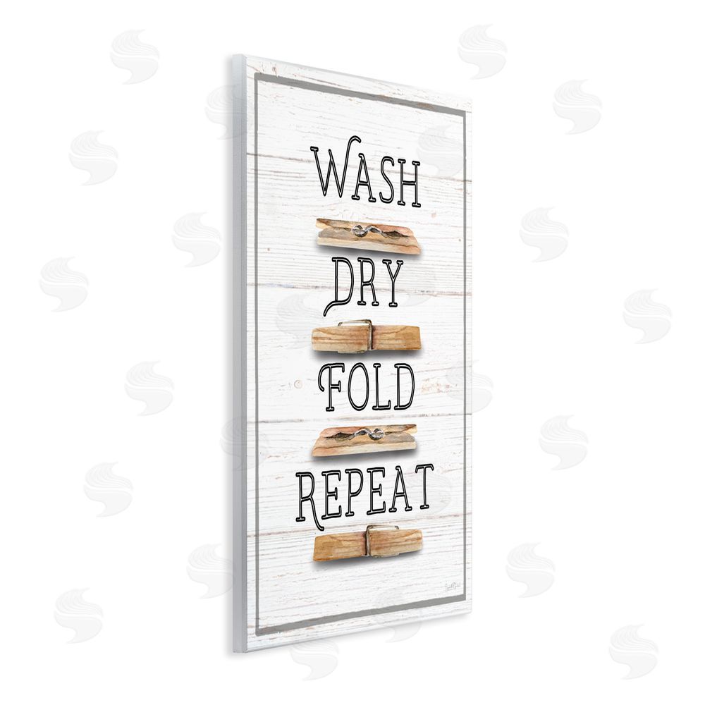 Elizabeth Tyndall Rustic Laundry Phrases Wall Plaque Art Print