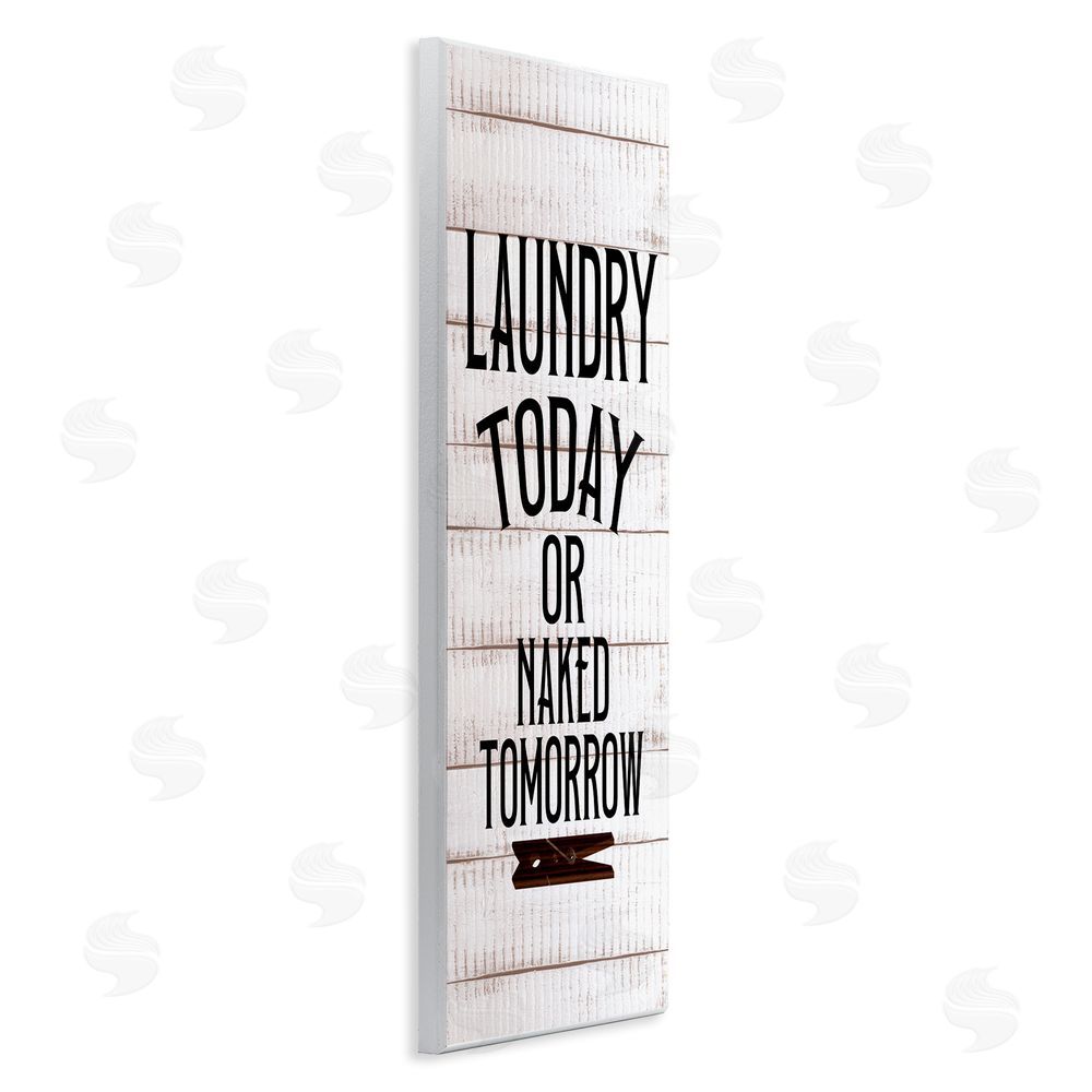 Kim Allen Laundry or Naked Humor Wall Plaque Art Print