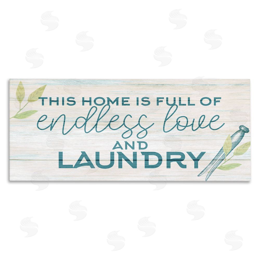 Kim Allen Love & Laundry Botanicals Stretched Canvas Wall Art Print