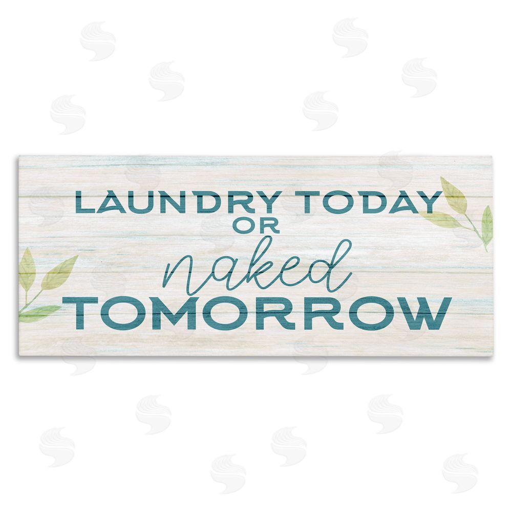 Kim Allen Charming Country Laundry Stretched Canvas Wall Art Print