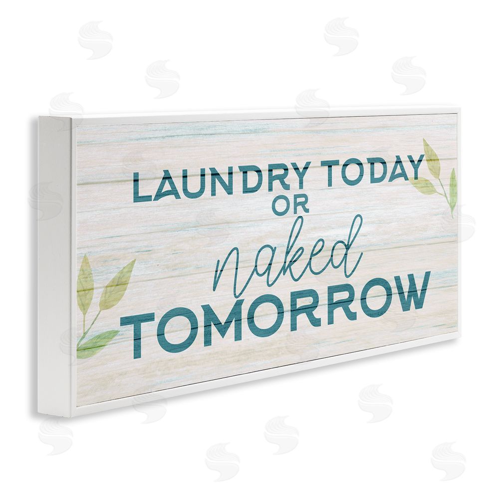 Kim Allen Charming Country Laundry White Framed Giclee Wall Art Print