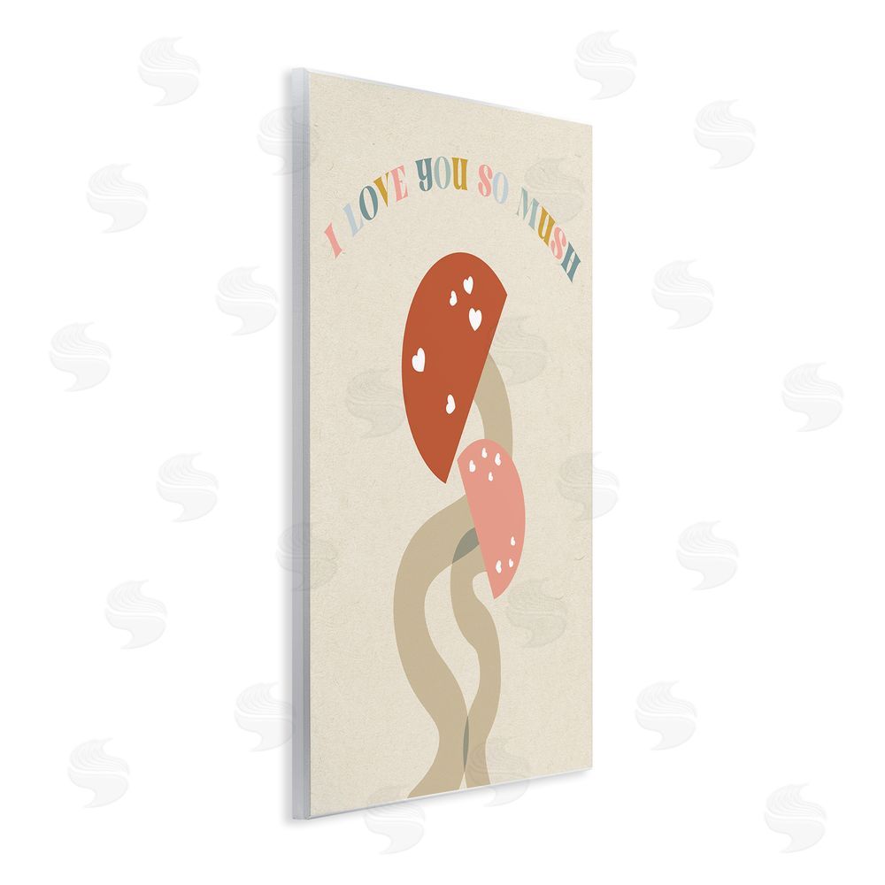 Stupell Studio Love you So Mush Wall Plaque Art Print