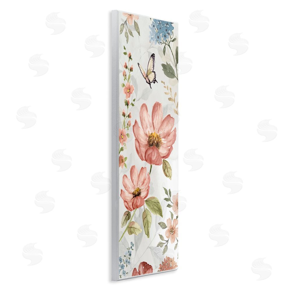 Nan Garden Blossoms Pattern Wall Plaque Art Print
