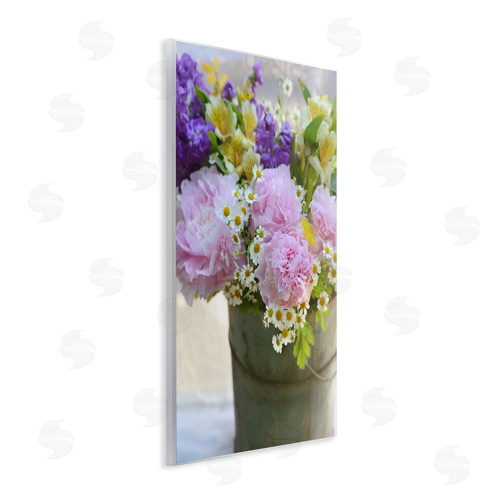 Claire Brocato Farmhouse Spring Blossoms Wall Plaque Art Print