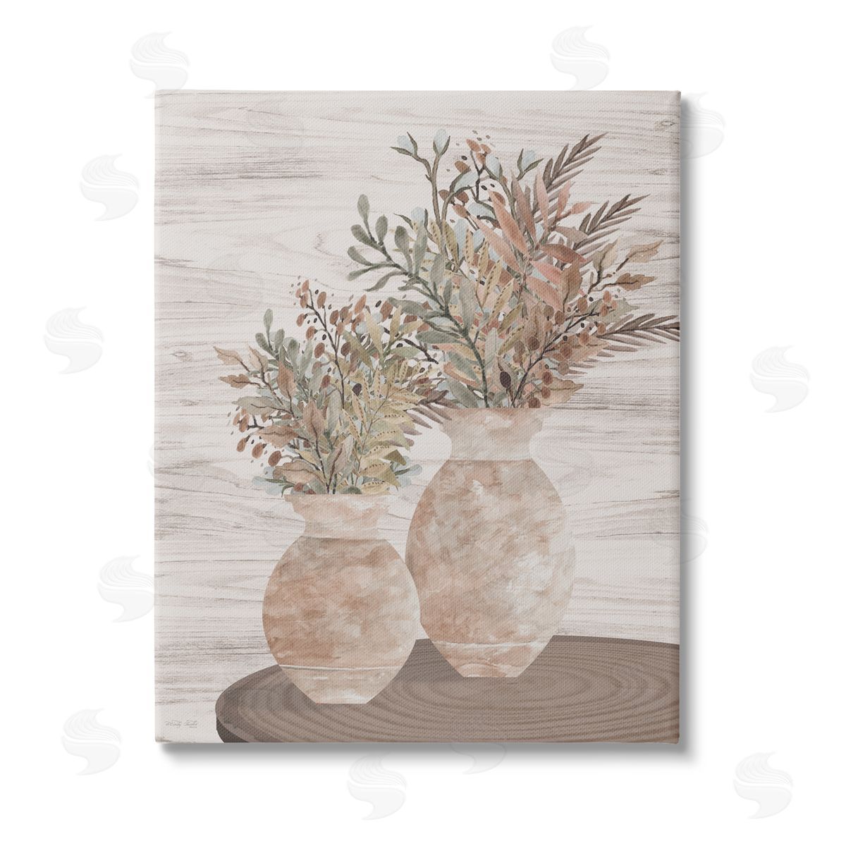 Cindy Jacobs Modern Farmhouse Blooms Stretched Canvas Wall Art Print