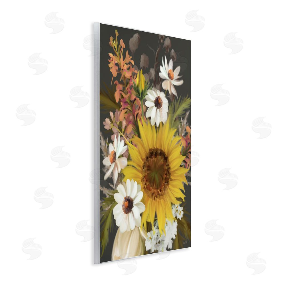 House Fenway Vintage Rural Florals Wall Plaque Art Print