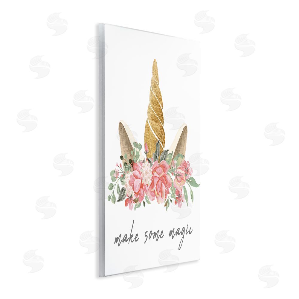 Stupell Studio Make Some Magic Unicorn Wall Plaque Art Print
