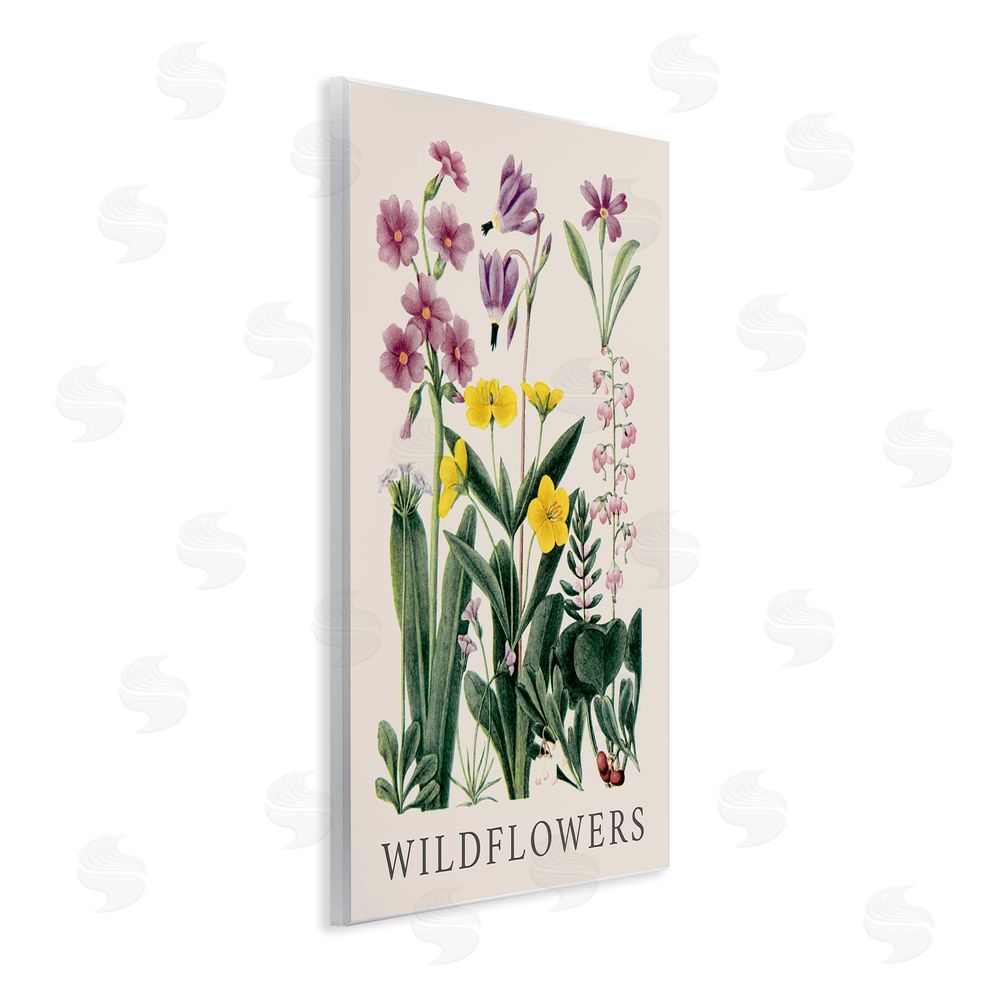 Piddix Various Wildflowers Study Wall Plaque Art Print