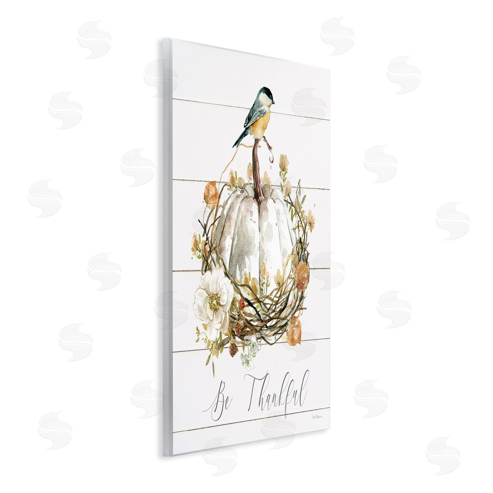 Carol Robinson Be Thankful Fall Florals Wall Plaque Art Print