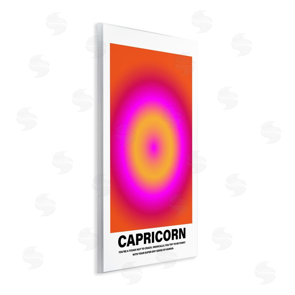 House of Lulu Funny Capricorn Astrology Wall Plaque Art Print
