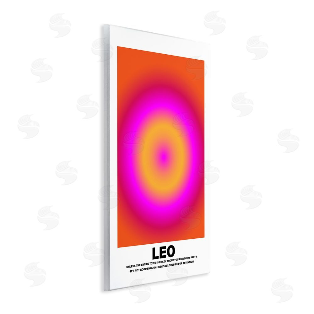 House of Lulu Funny Leo Astrology Wall Plaque Art Print