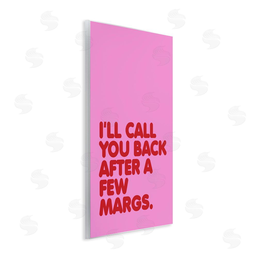 House of Lulu Call You Back Funny Phrase Wall Plaque Art Print