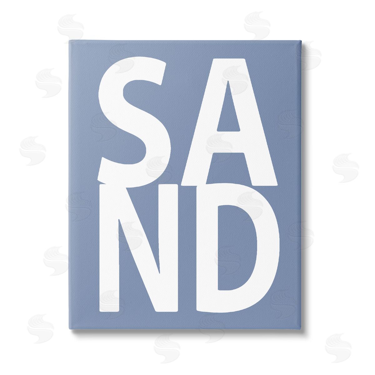 Jamie MacDowell Nautical Sand Phrase Stretched Canvas Wall Art Print