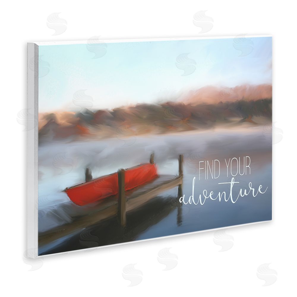 Kim Allen Find Your Adventure Dock Wall Plaque Art Print