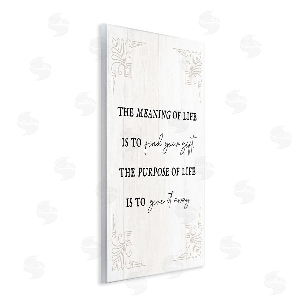 Stupell Studio Find Your Gift Phrase Wall Plaque Art Print