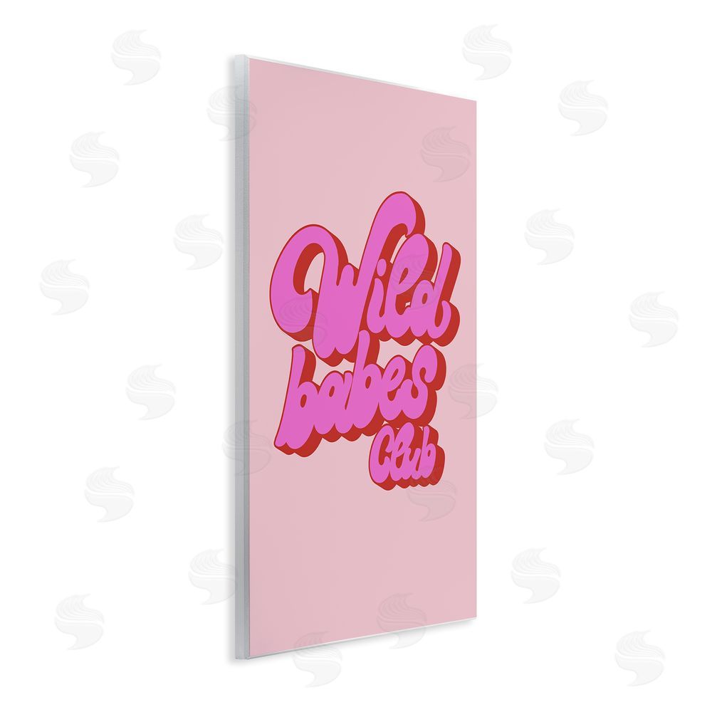 House of Lulu Groovy Wild Babes Club Wall Plaque Art Print