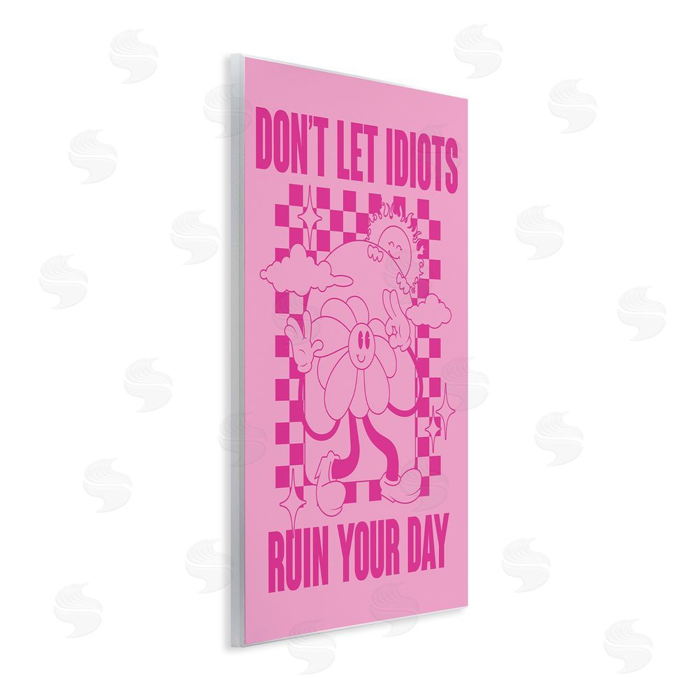 House of Lulu Funny Retro Inspirational Phrase Wall Plaque Art Print
