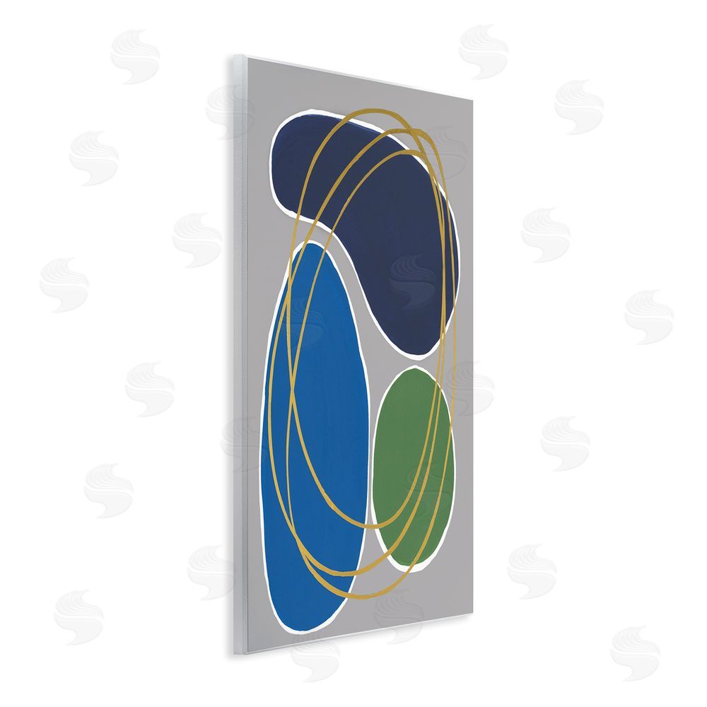 Regina Moore Abstract Oblong Shapes Wall Plaque Art Print