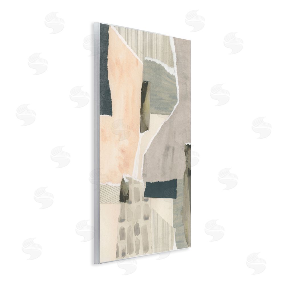 June Erica Vess Neutral Patterns Abstract Wall Plaque Art Print