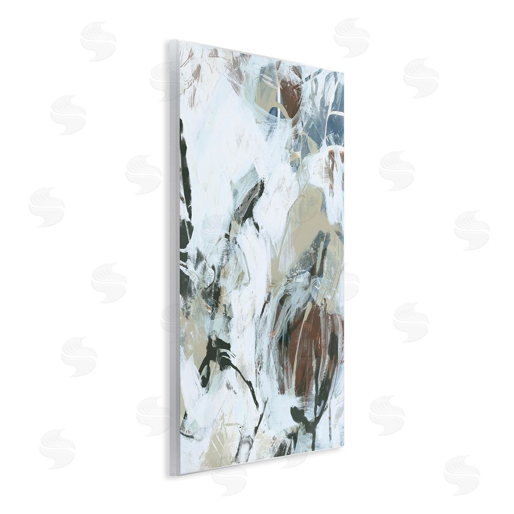June Erica Vess Expressive Neutral Abstraction Wall Plaque Art Print