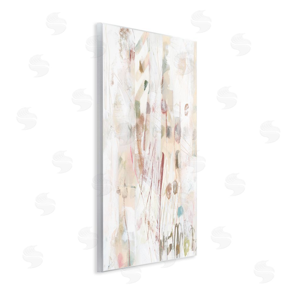 June Erica Vess Soft Neutral Pattern Wall Plaque Art Print