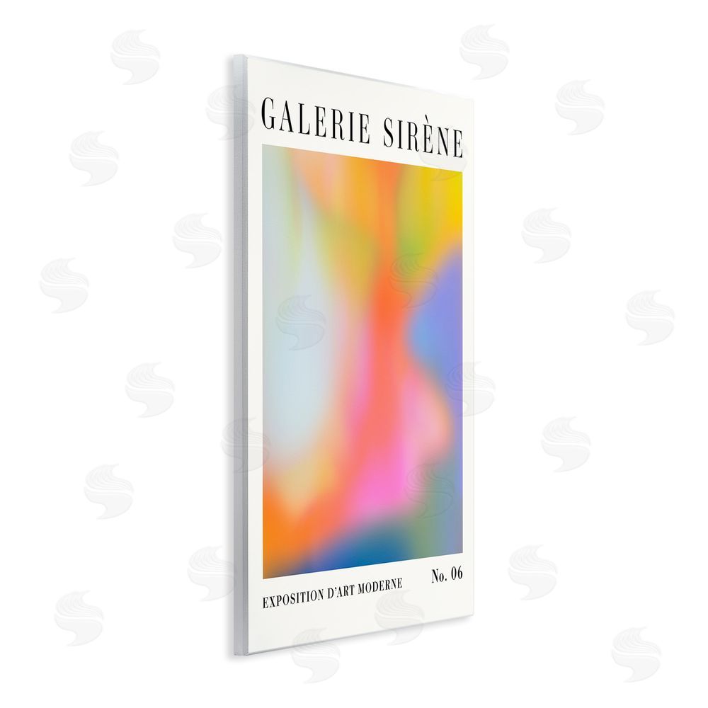 Victoria Barnes Abstract Aurora Pattern Wall Plaque Art Print