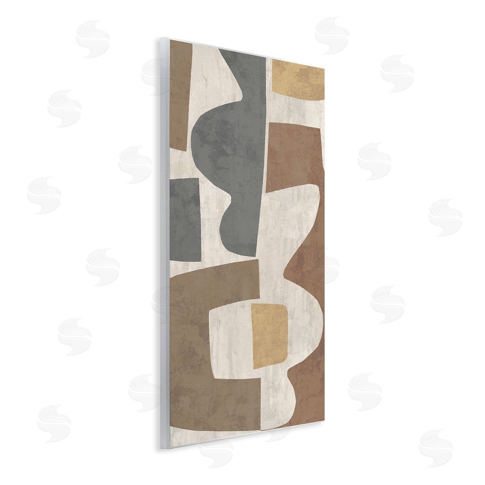 Amber Sterling Modern Geometric Boho Wall Plaque Art Print