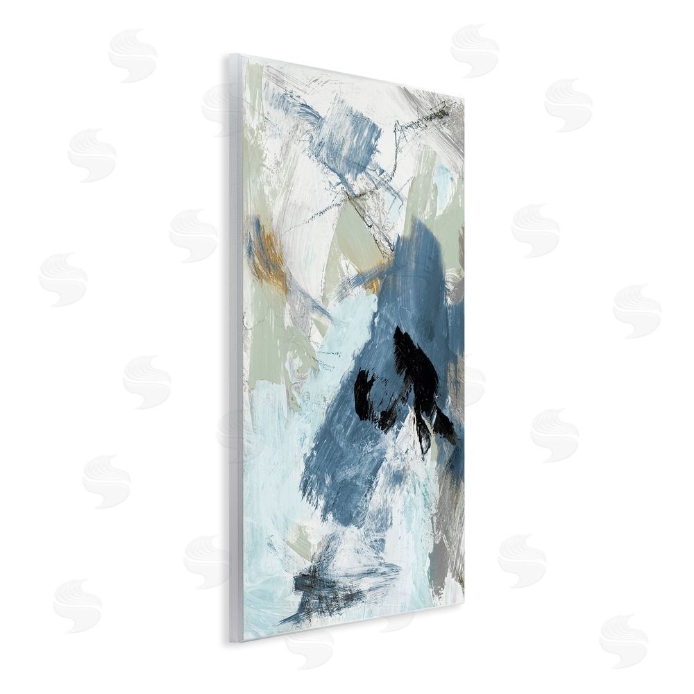 Lanie Loreth Chaotic Brush Strokes Pattern Wall Plaque Art Print