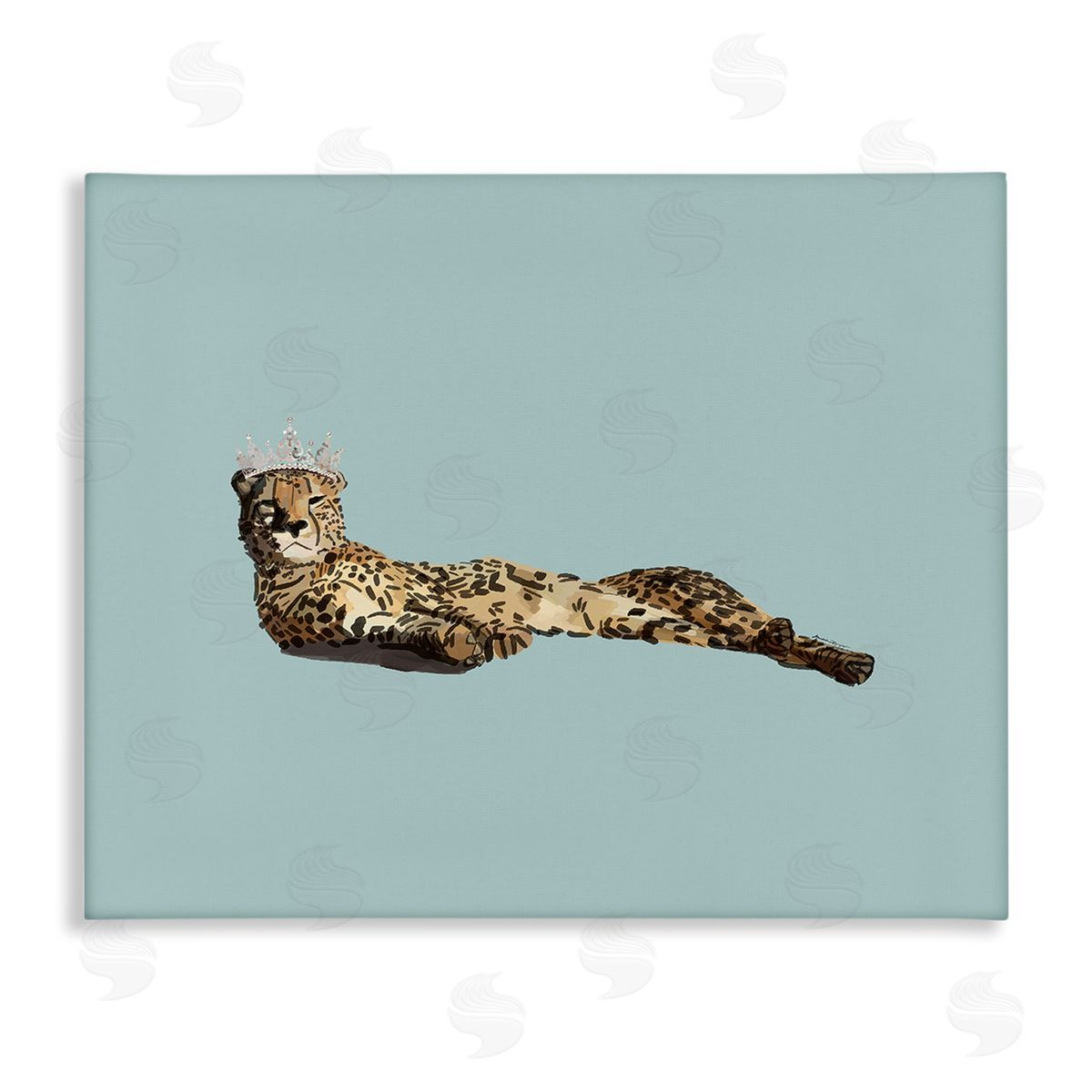 Amelia Noyes Royal Leopard with Crown