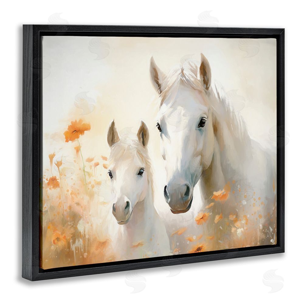 Ramona Murdock Horse & Foal with Flowers