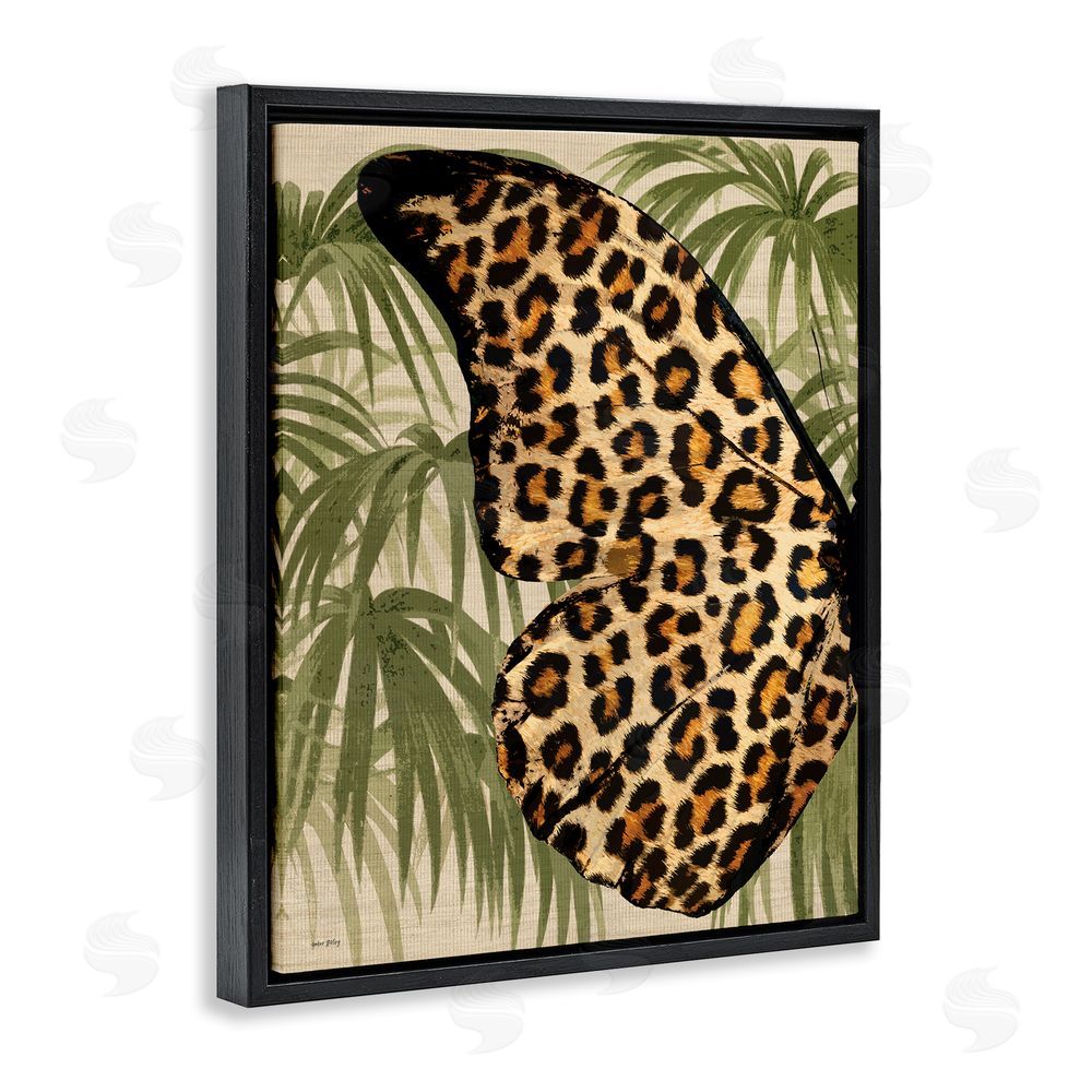Amber Sterling Tropical Animal Pattern Wing