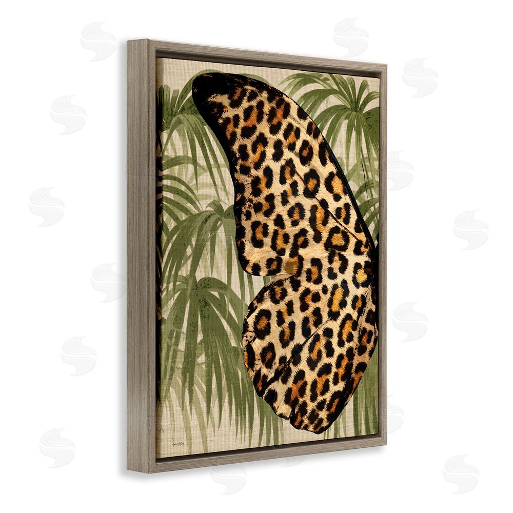 Amber Sterling Tropical Animal Pattern Wing