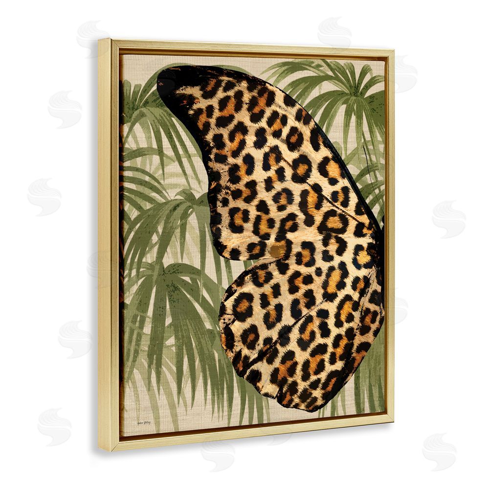 Amber Sterling Tropical Animal Pattern Wing