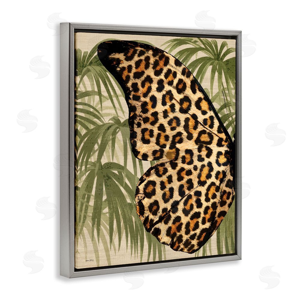 Amber Sterling Tropical Animal Pattern Wing