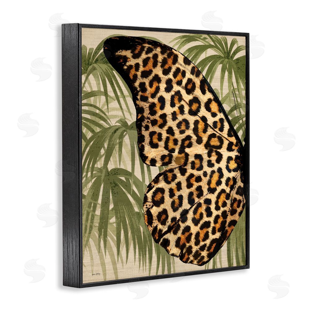Amber Sterling Tropical Animal Pattern Wing