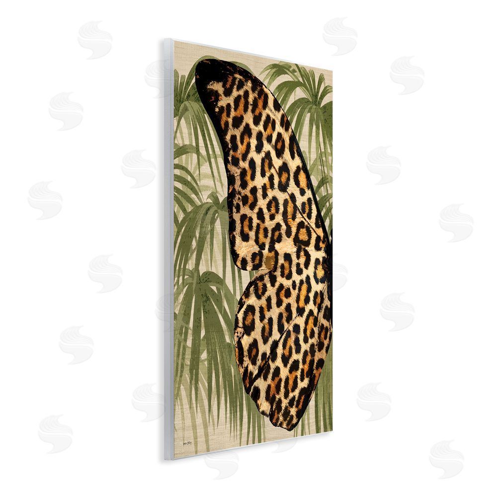 Amber Sterling Tropical Animal Pattern Wing