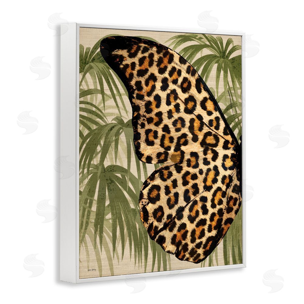 Amber Sterling Tropical Animal Pattern Wing