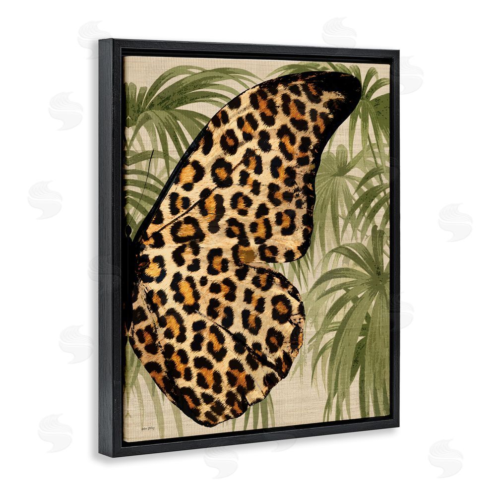 Amber Sterling Butterfly Wing with Pattern
