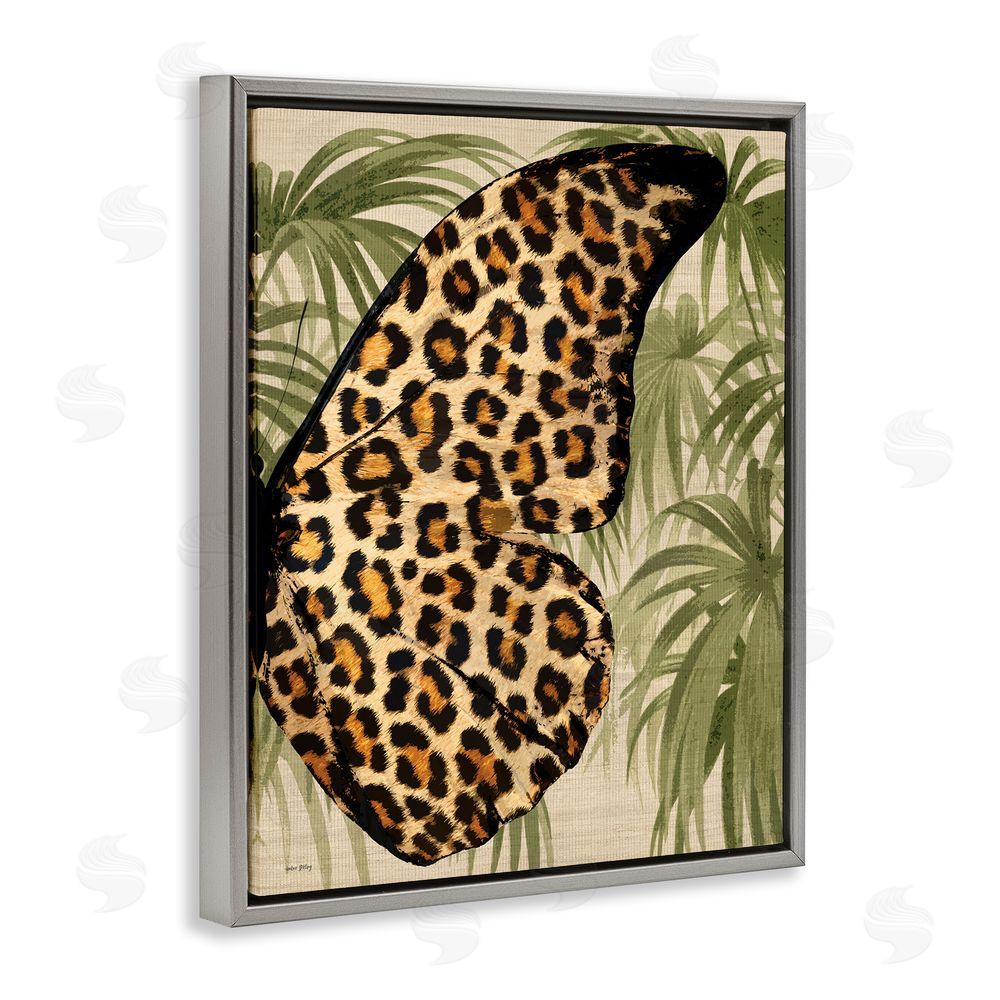 Amber Sterling Butterfly Wing with Pattern