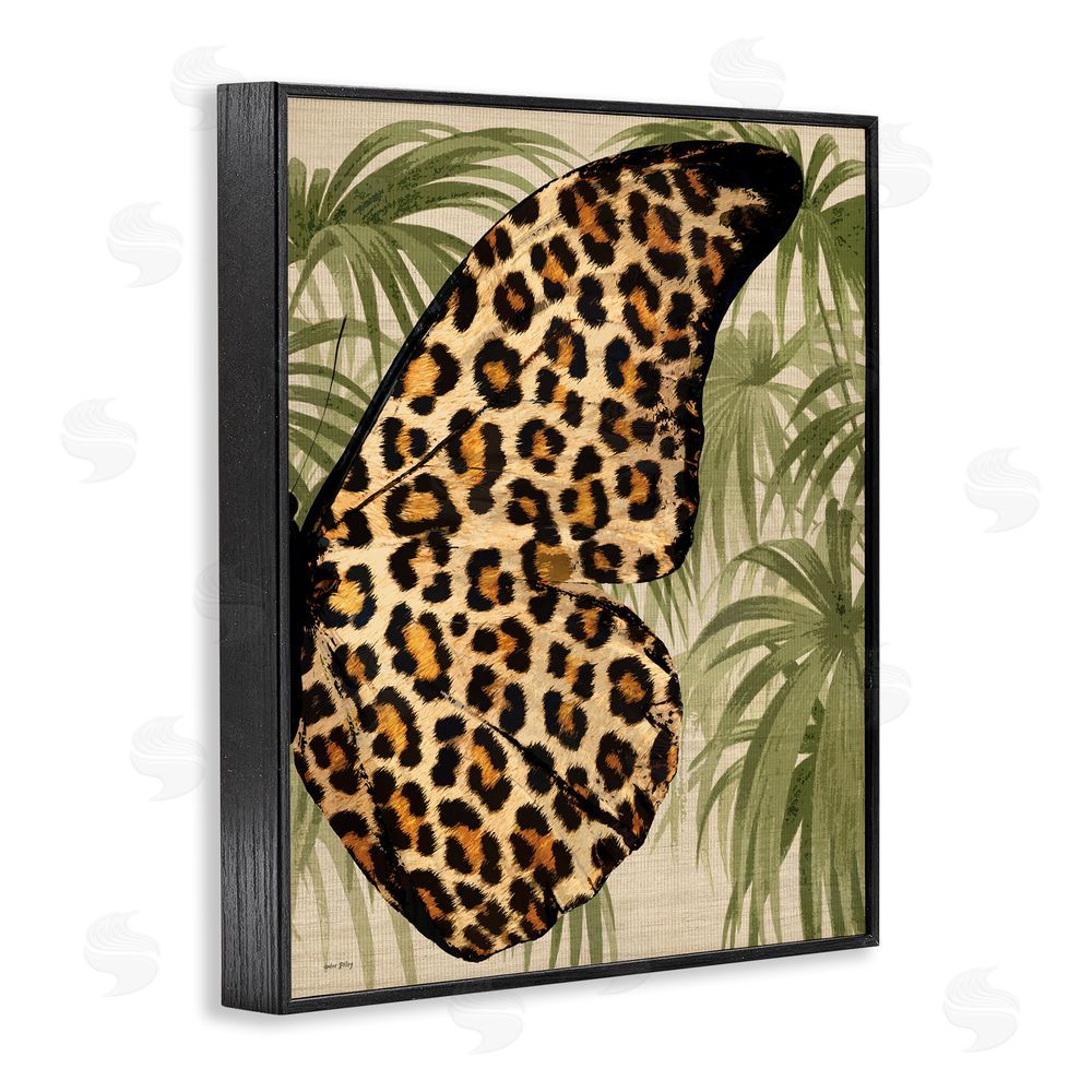 Amber Sterling Butterfly Wing with Pattern
