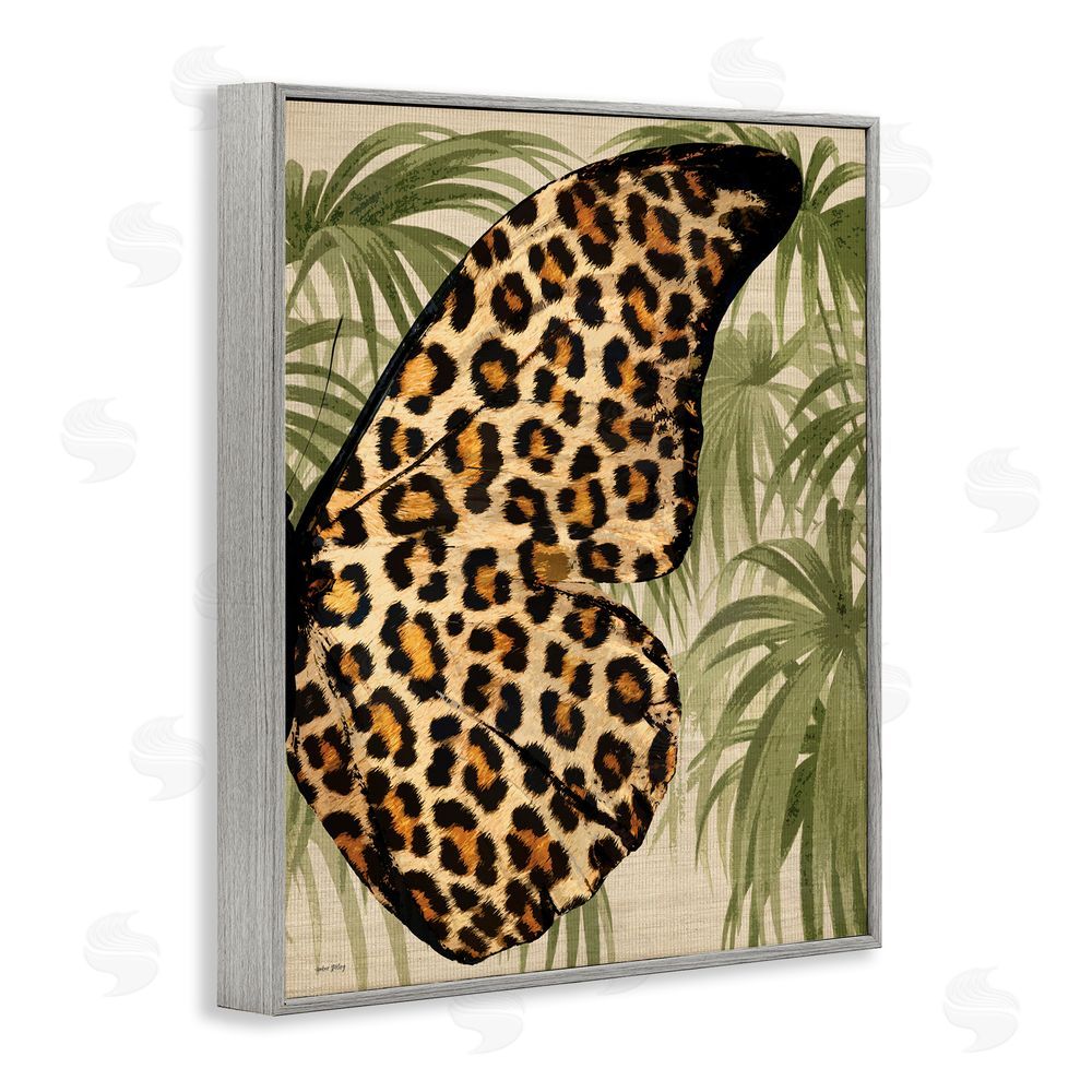 Amber Sterling Butterfly Wing with Pattern