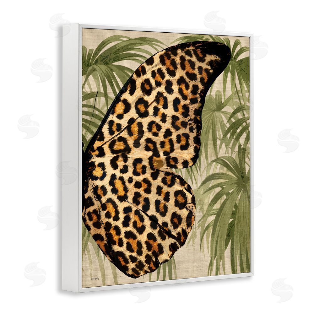 Amber Sterling Butterfly Wing with Pattern