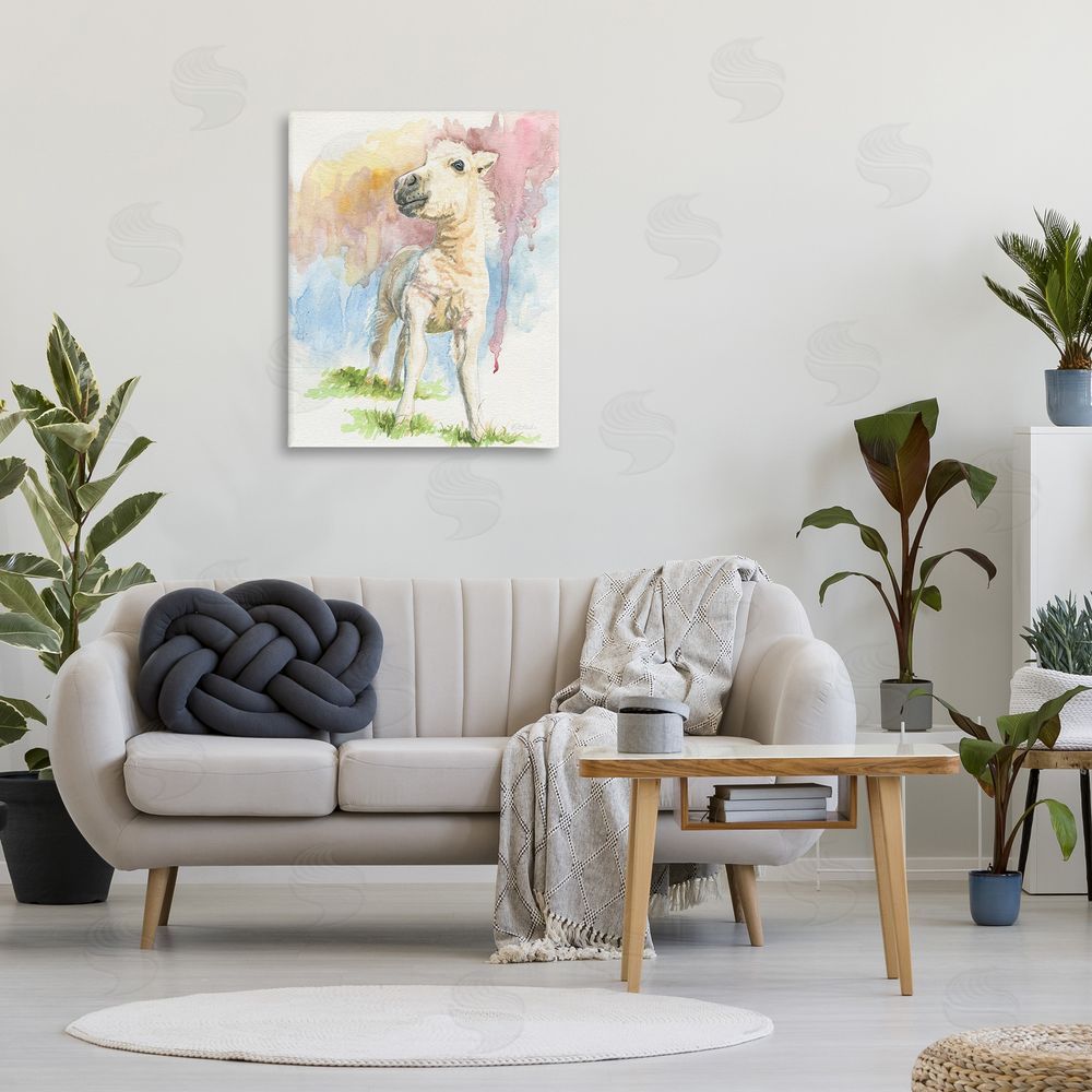 Jennifer Redstreake Modern Foal Painting