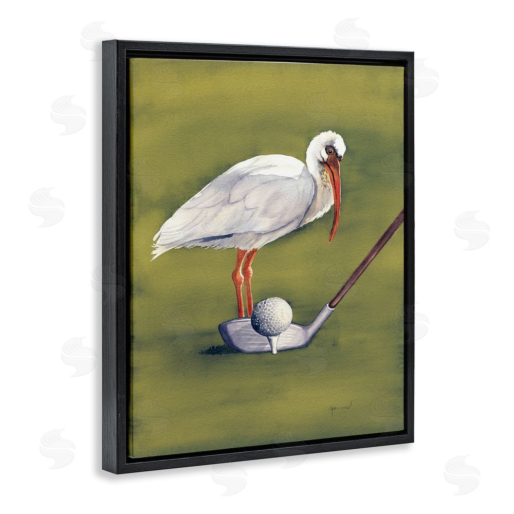 Christine Reichow Bird with Golf Club