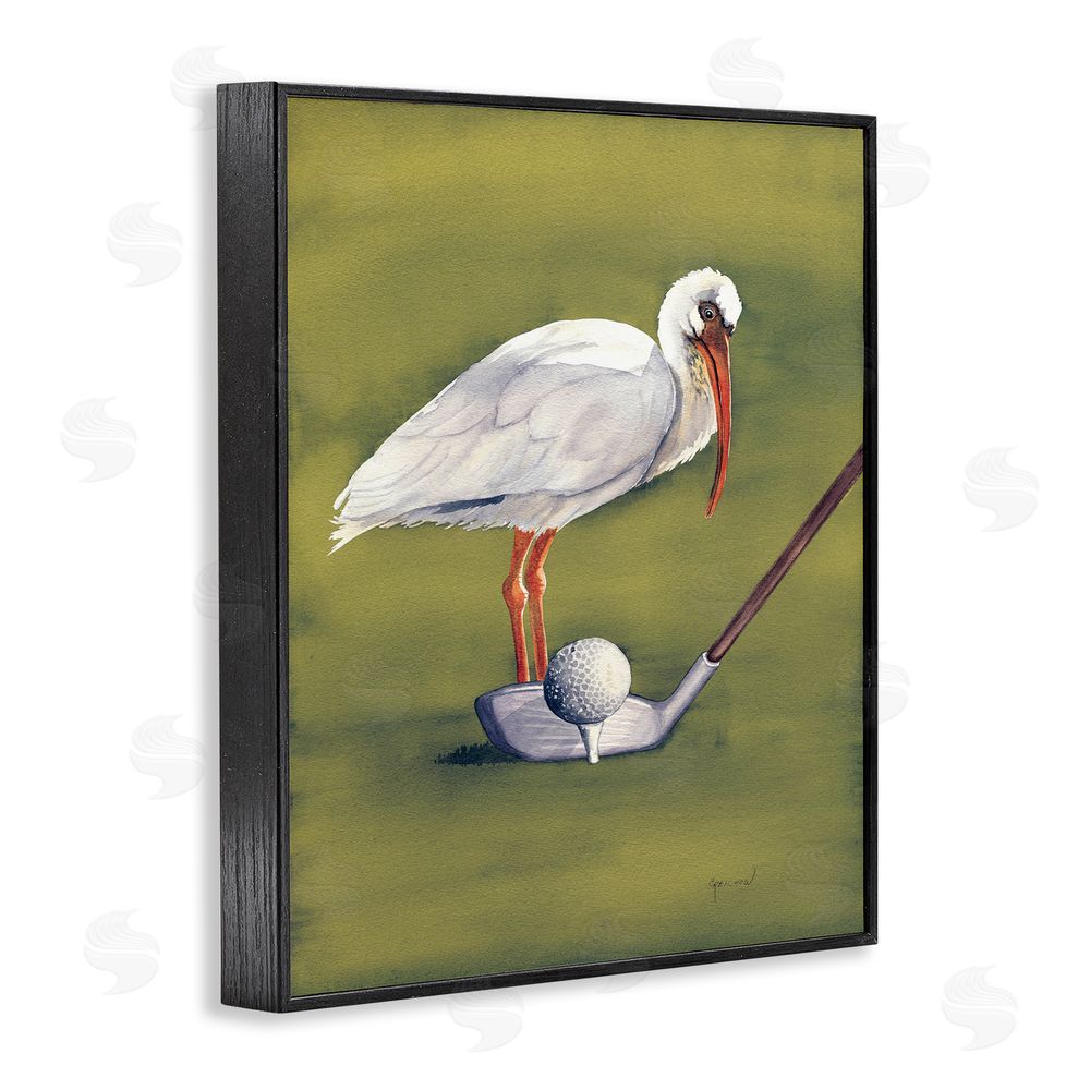 Christine Reichow Bird with Golf Club