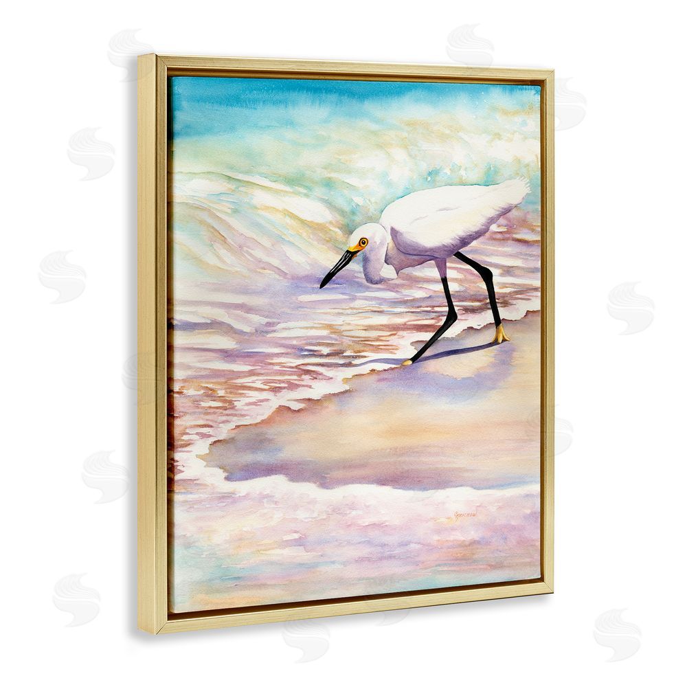 Christine Reichow Bird on Pastel Shore