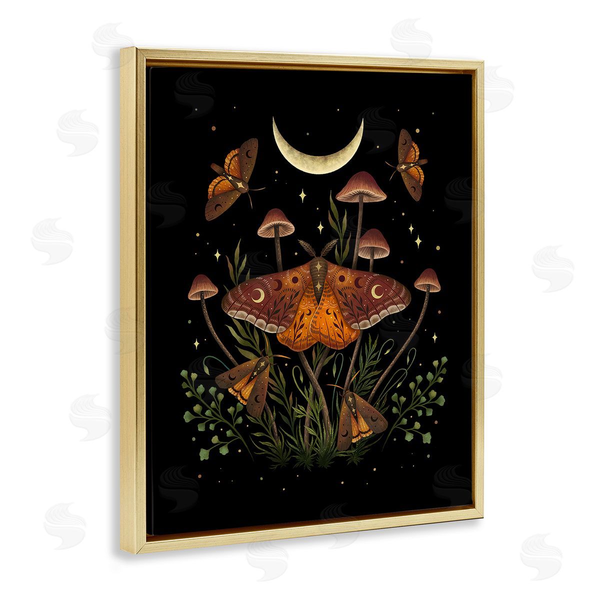 Episodic Drawings Astral Moth & Moon