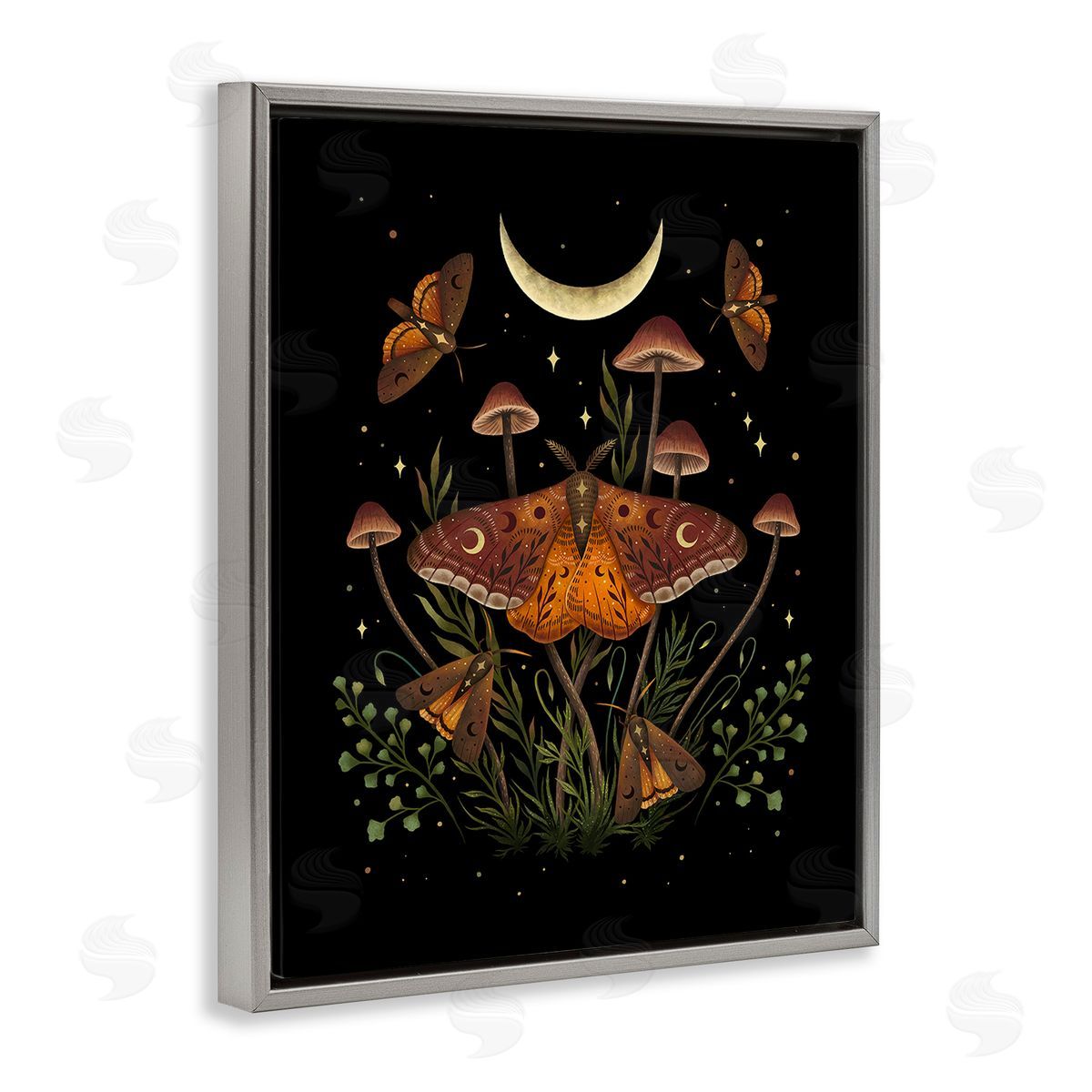 Episodic Drawings Astral Moth & Moon