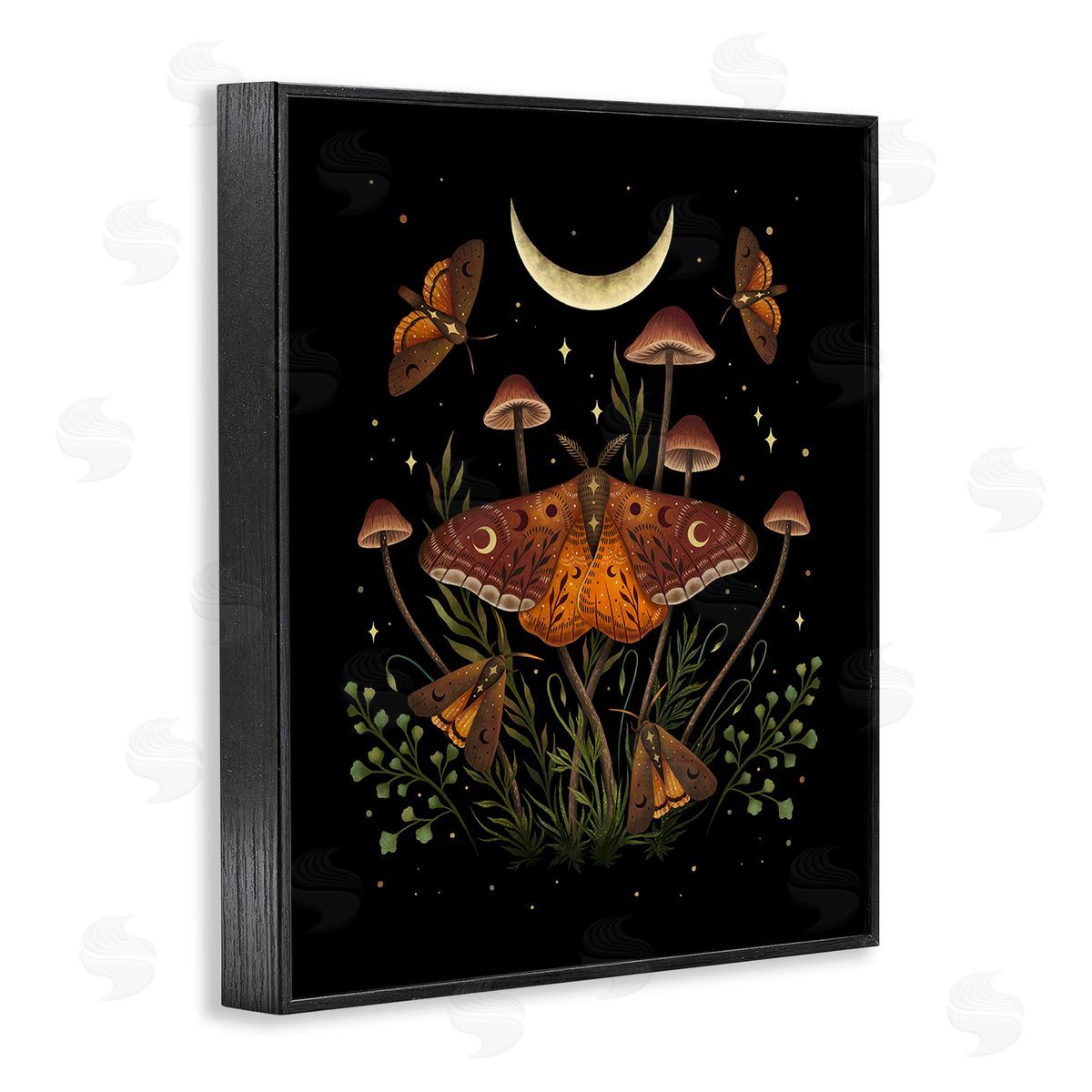 Episodic Drawings Astral Moth & Moon